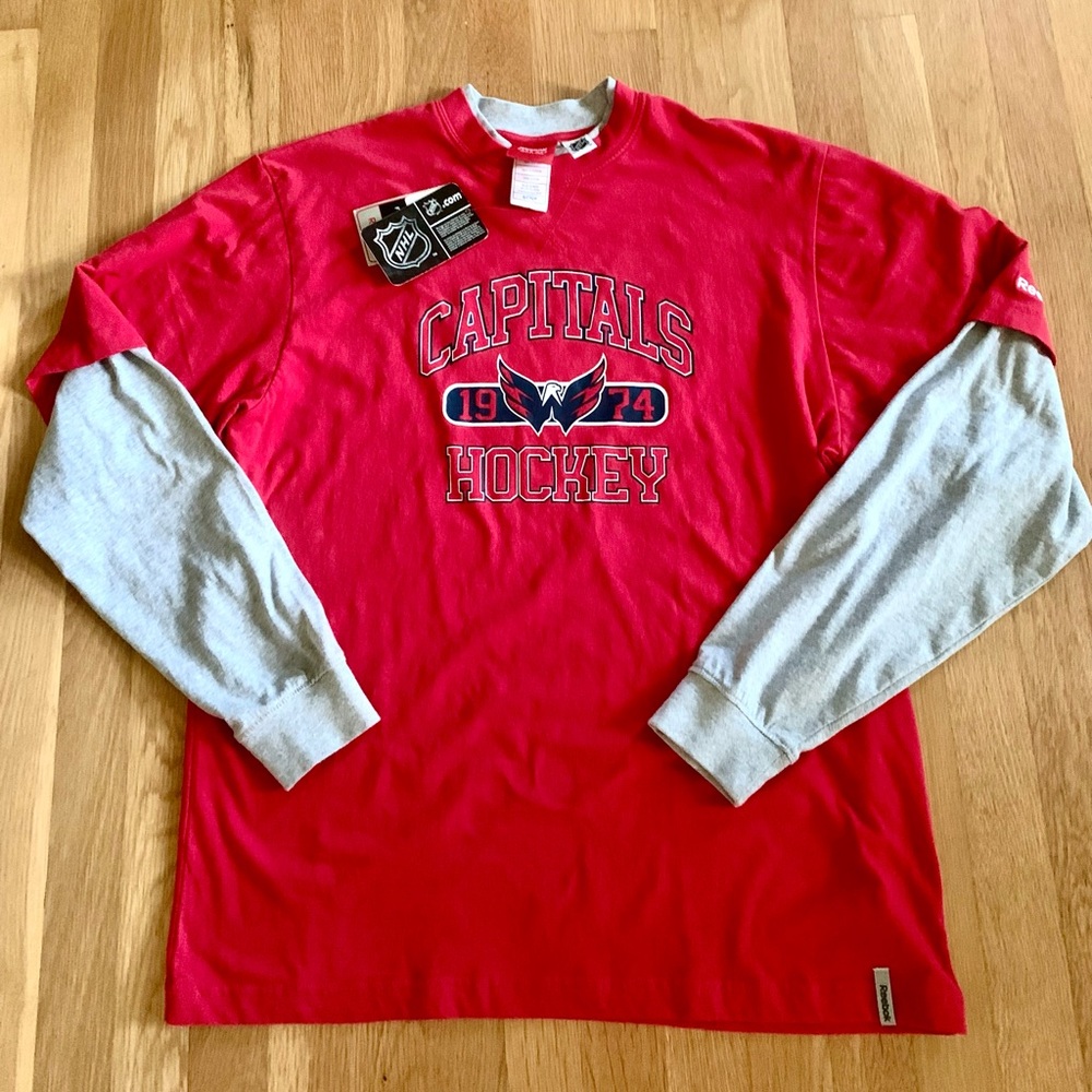 Reebok long sleeve tee, size small, NWT